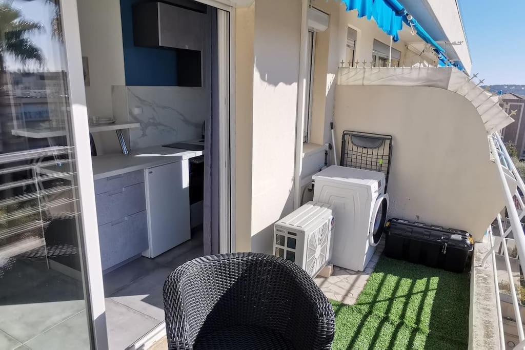 Cannes Pointe Croisette Studio Plage 2 Min A Pieds Kültér fotó