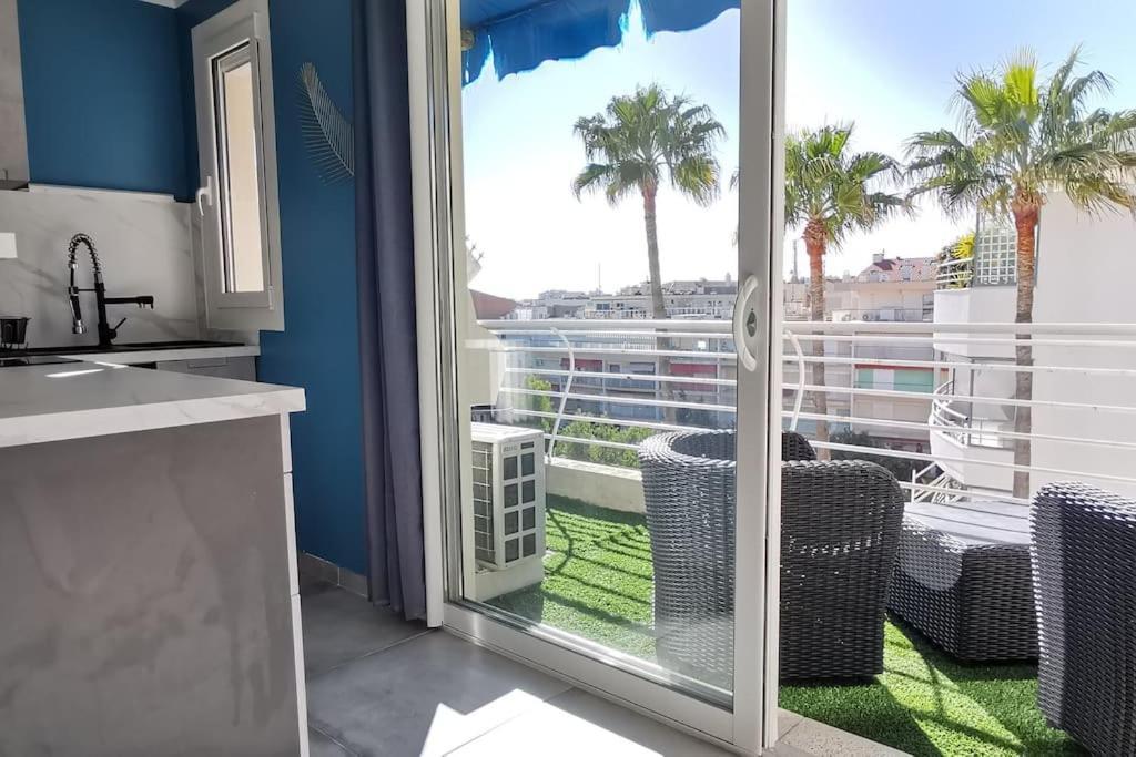 Cannes Pointe Croisette Studio Plage 2 Min A Pieds Kültér fotó