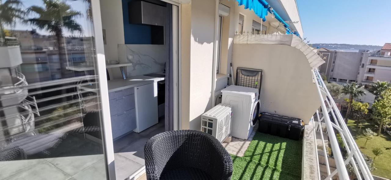 Cannes Pointe Croisette Studio Plage 2 Min A Pieds Kültér fotó