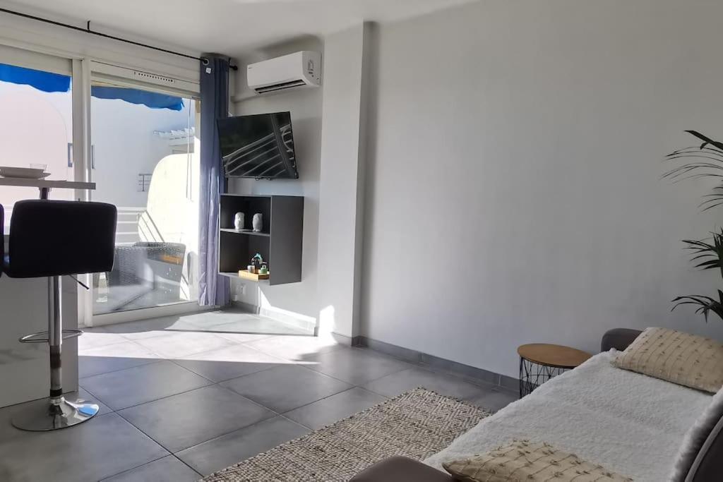 Cannes Pointe Croisette Studio Plage 2 Min A Pieds Kültér fotó